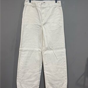 Dickies White Straight Leg Pants